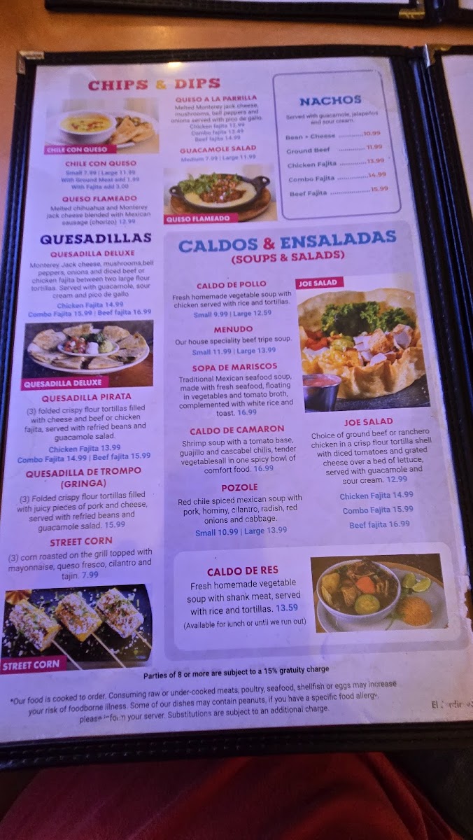 El Jardin Restaurant Menu-1