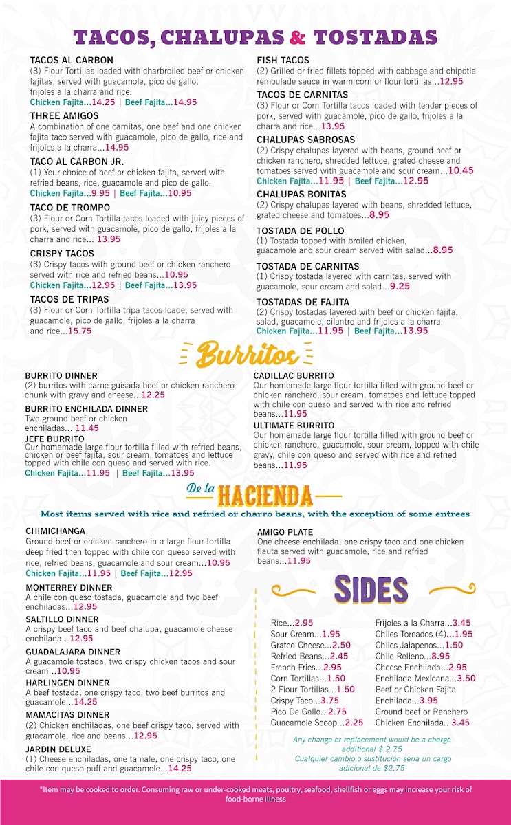 El Jardin Restaurant Menu-10